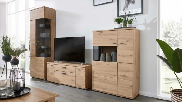 Interliving Wohnzimmer Serie 2110 – Wohnwand EB33001