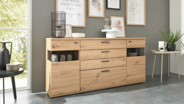 Interliving Wohnzimmer Serie 2110 – Sideboard C18063