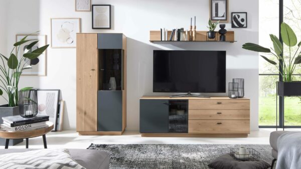 Interliving Wohnzimmer Serie 2025 – Wohnwand 83